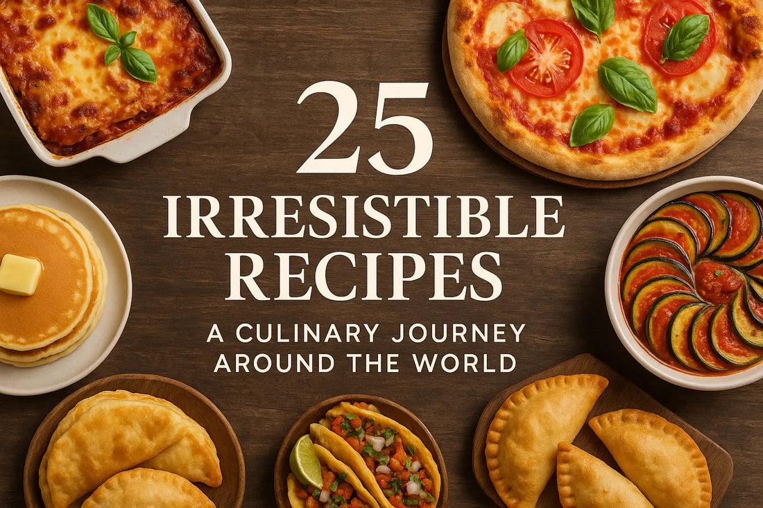 25 Irresistible Recipes: A Culinary Journey Around the World