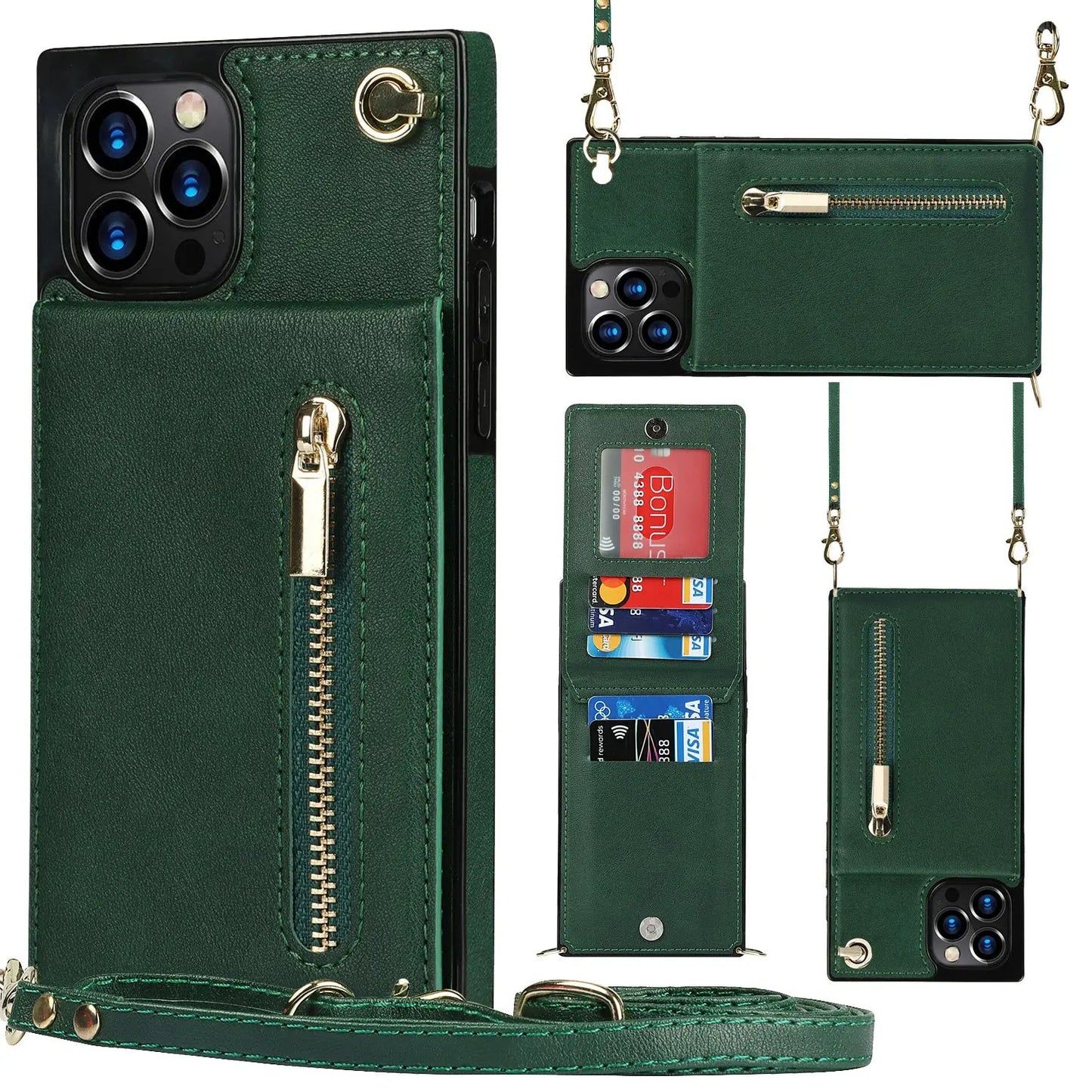 Zipper Phone Case Phone Case Crossbody - Marc Universal Store