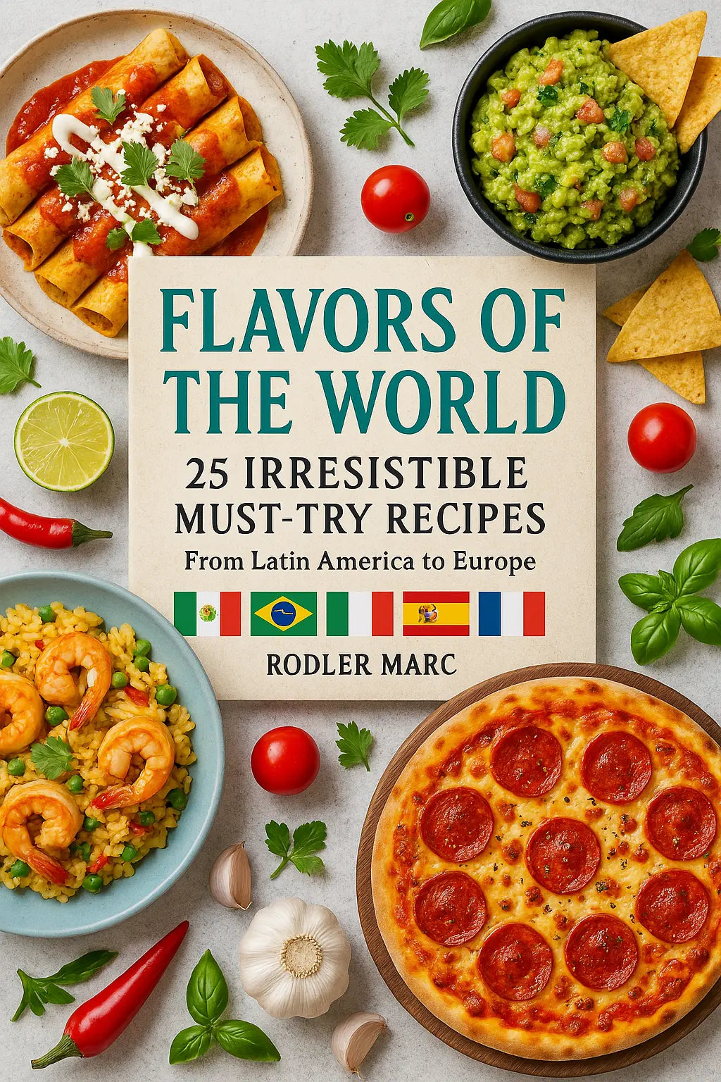 📚 25 Irresistible Recipes – A Culinary Journey Around the World 🌎(English Version)