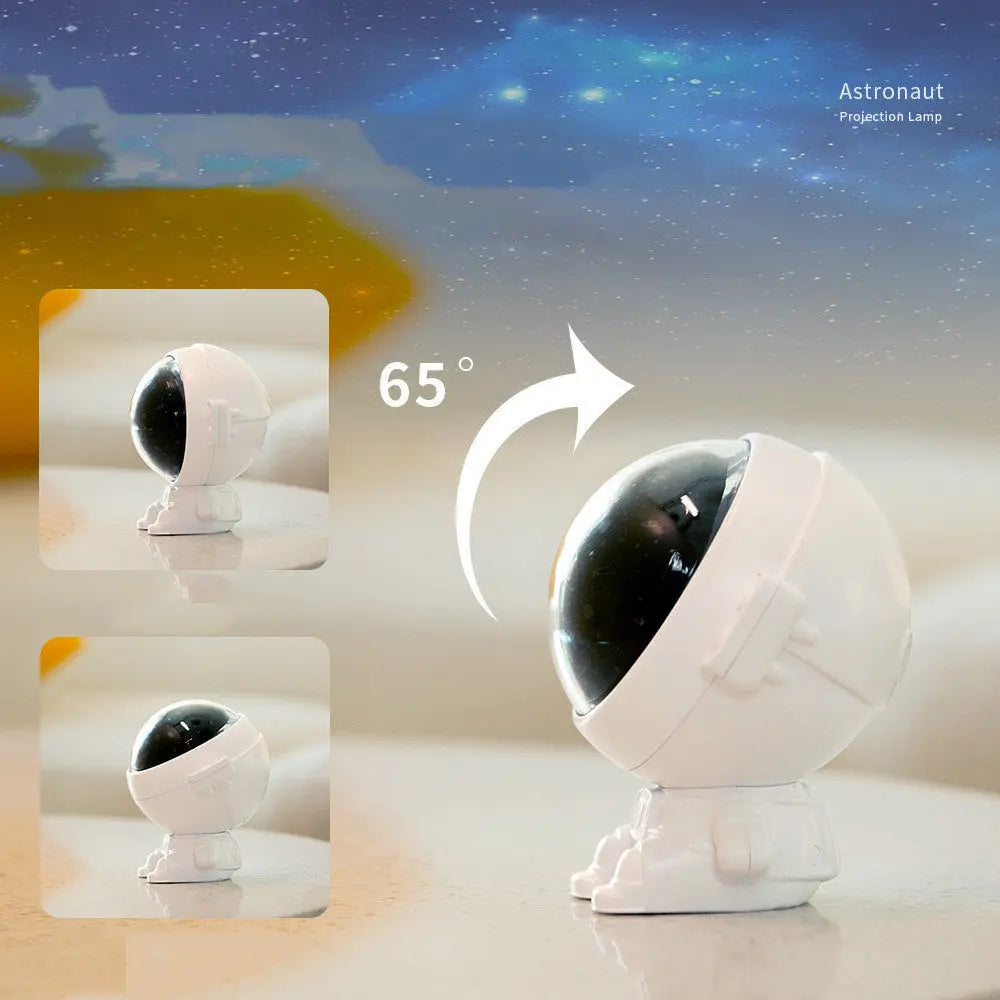 Galaxy Star Projector Starry Sky Night Light Astronaut Lamp Room Decr Gift Child Kids Baby Christmas Spaceman Projection - Marc Universal Store