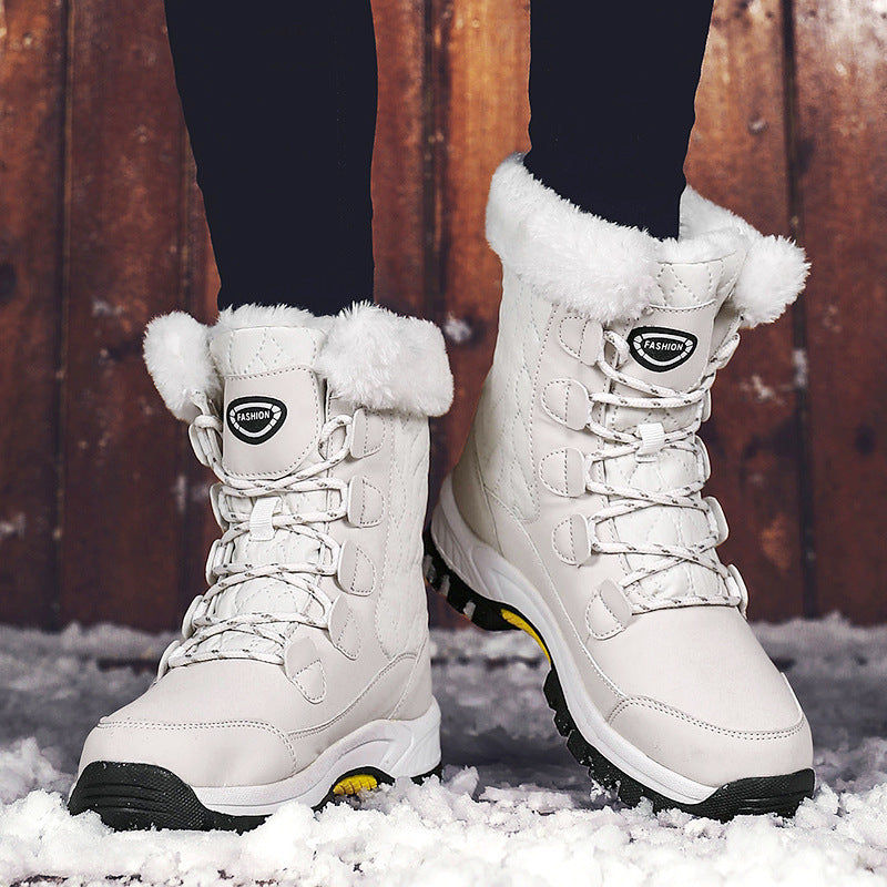 Waterproof Warm Snow Boots for Winter 2025 | Anti-Slip Suede Boots