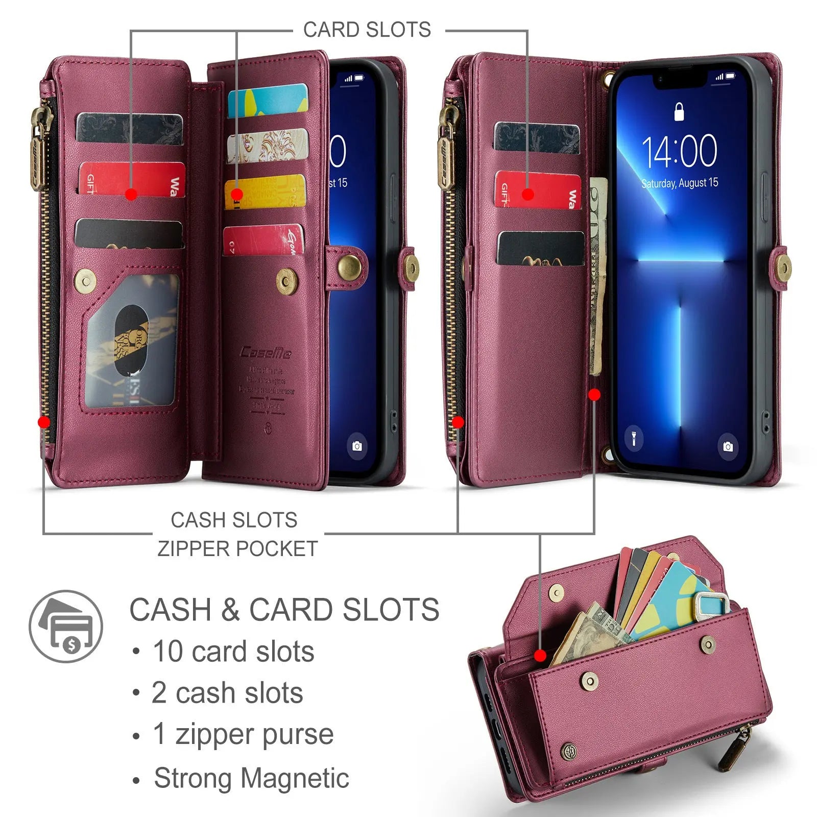 Mobile Phone Leather Case Phone Case Marc Electronic Store