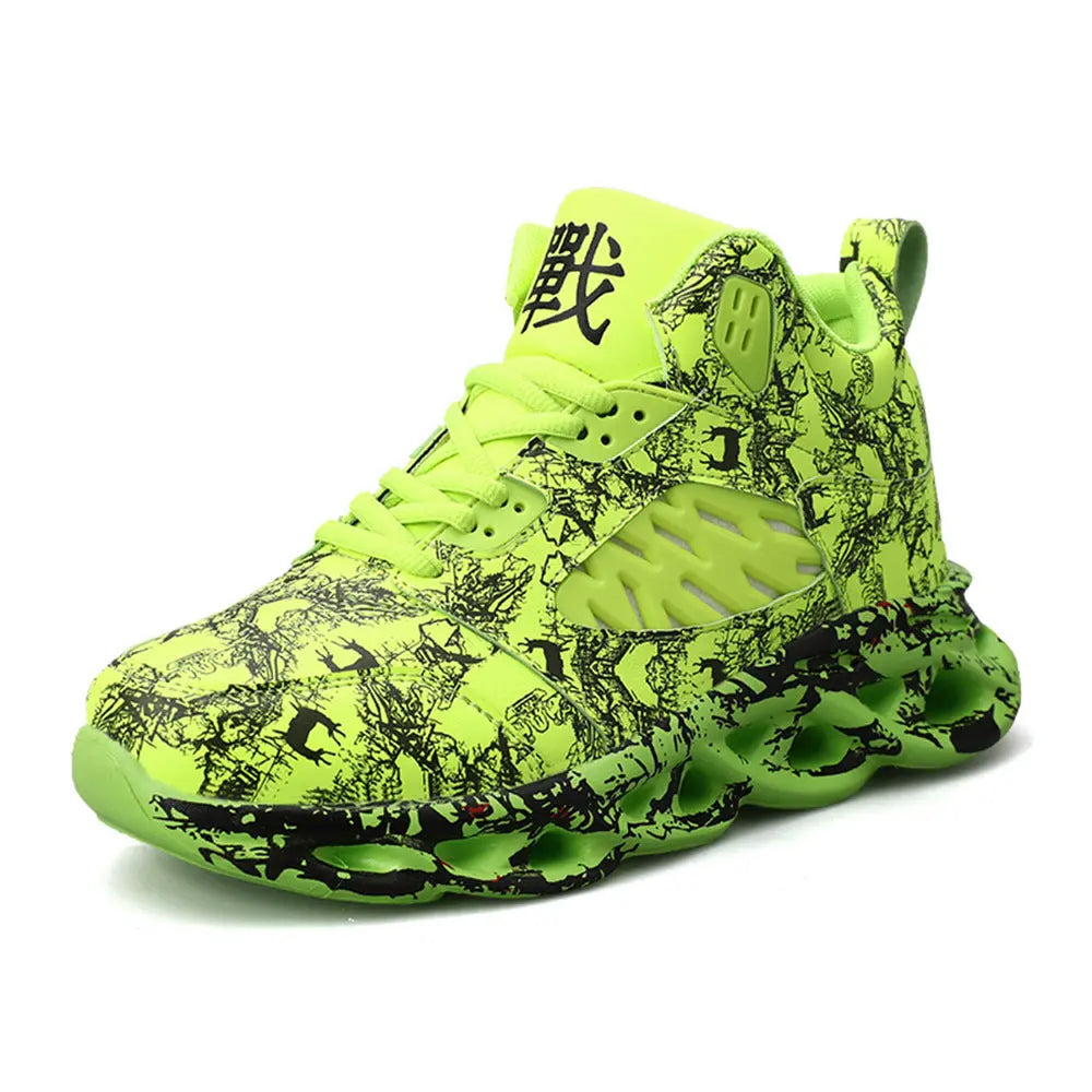 Graffiti print sneakers Marc Universal Store