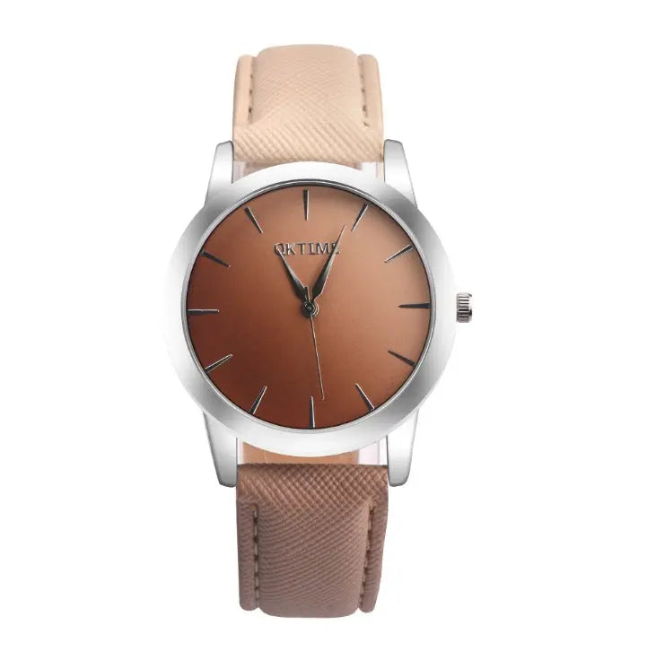 Fashion Casual Retro Rainbow Design Watch Women Analog Quartz Wristwatches Clock   Elegant Lady Wristwatch Woman Time Marc Electronic Store