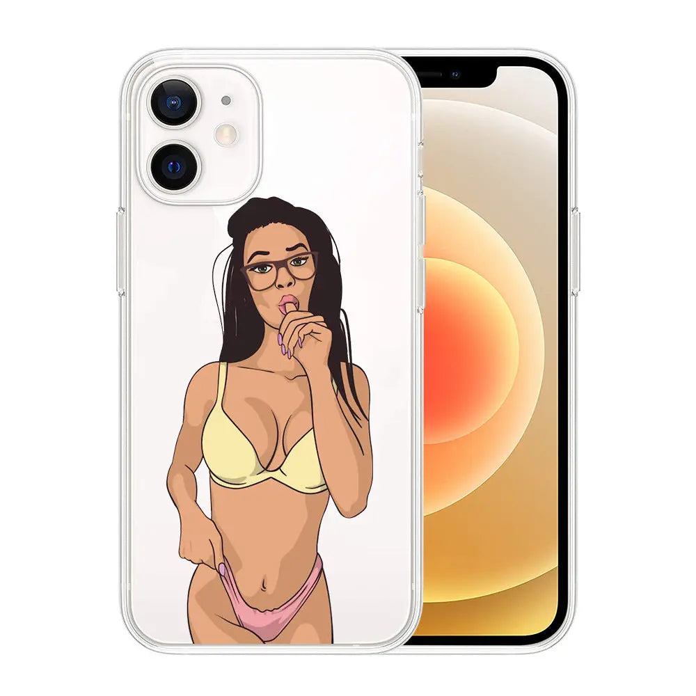 Sexy Beauty Phone Case Fashion Personalized Print Mobile Phone Case Marc Electronic Store