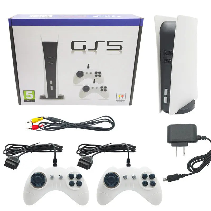 Nostalgic Retro P5 Mini TV GS5 Wired Family Game Console 620 Games Marc Electronic Store