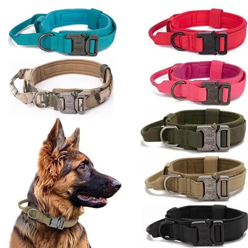 Durable Tactical Dog Collar and Leash – Strong, Secure, and Comfortable Marc Electronic Store