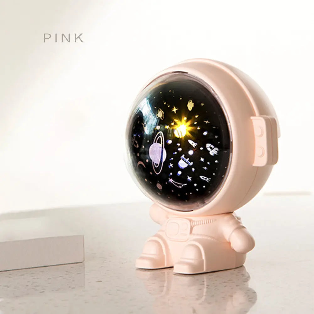 Galaxy Star Projector Starry Sky Night Light Astronaut Lamp Room Decr Gift Child Kids Baby Christmas Spaceman Projection Marc Electronic Store