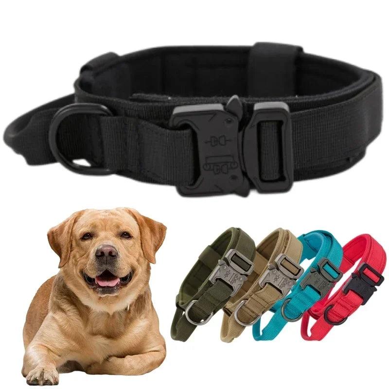 Durable Tactical Dog Collar and Leash – Strong, Secure, and Comfortable Marc Electronic Store