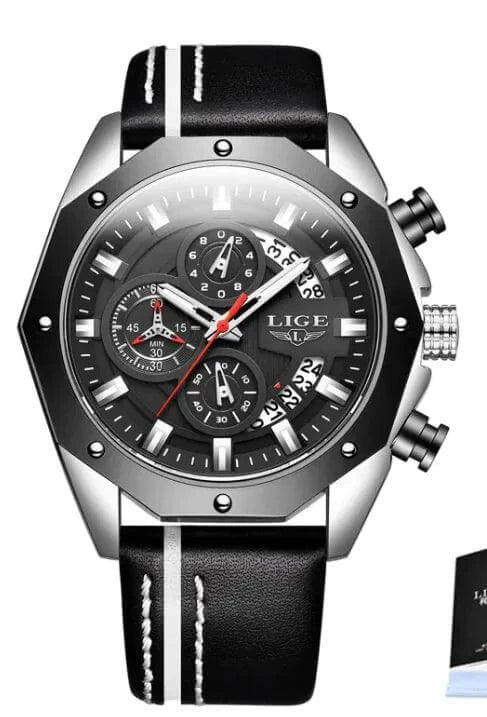 Luxury Silicone Sport Chronograph Watch – Stylish & Functional Timepiece Marc Electronic Store