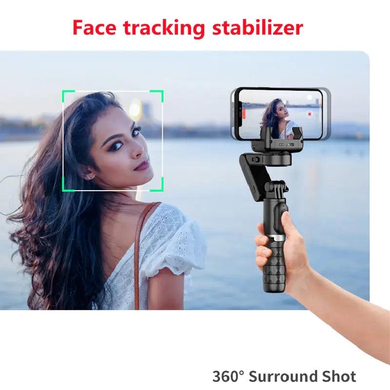 360° Rotation Gimbal Stabilizer Selfie Stick & Tripod – Capture Smooth, Stunning Shots Anywhere Marc Electronic Store