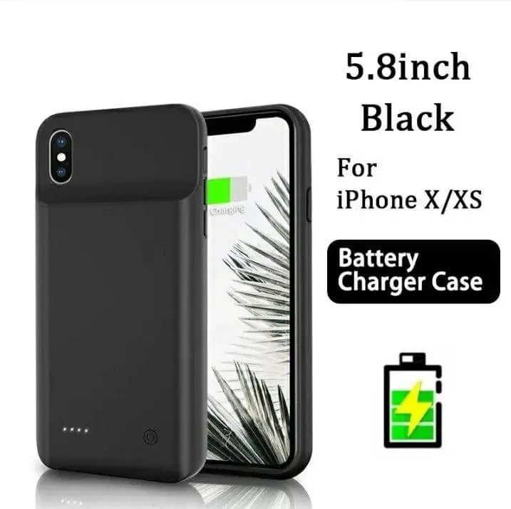 Rechargeable Battery Charging Case for iPhone 15 | Power Bank Phone Case Marc Electronic Store