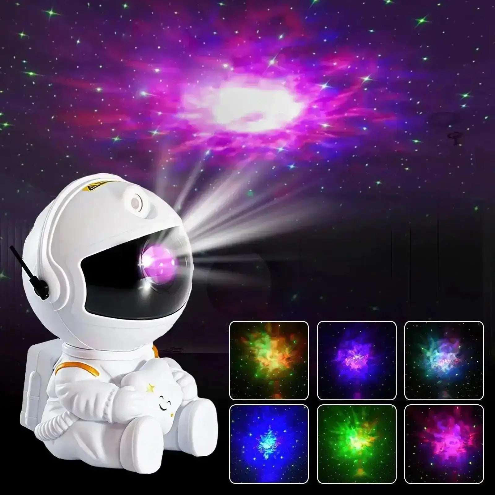 Star Galaxy Astronaut Night Light Projector Marc Electronic Store