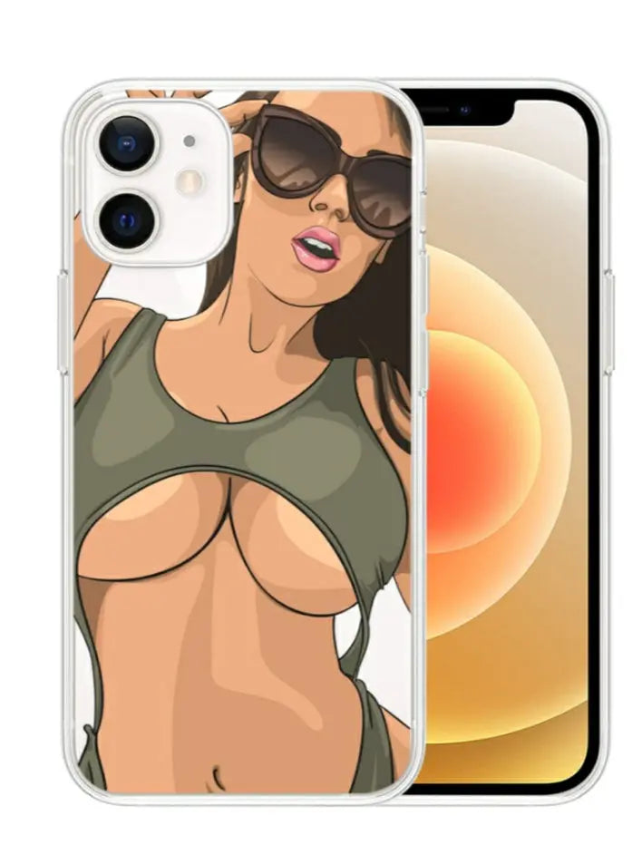 Sexy Beauty Phone Case Fashion Personalized Print Mobile Phone Case Marc Electronic Store