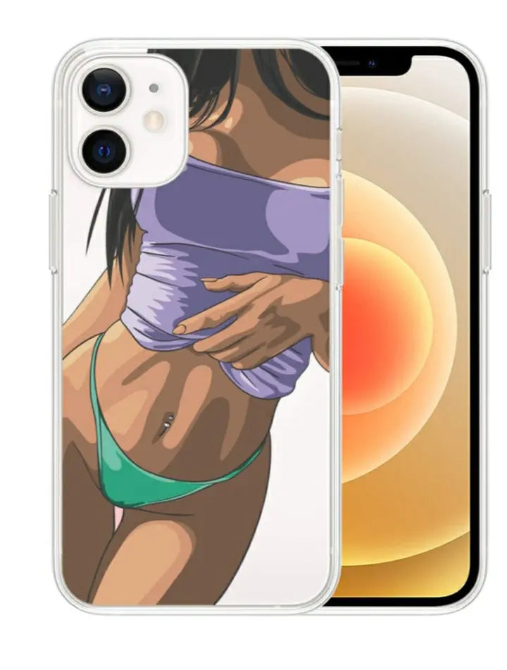 Sexy Beauty Phone Case Fashion Personalized Print Mobile Phone Case Marc Electronic Store